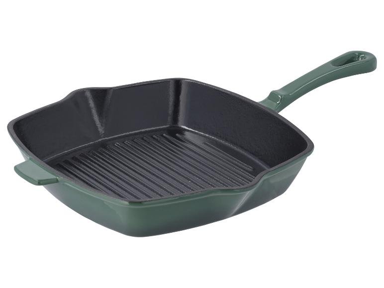 Poêle à griller en fonte Premium
