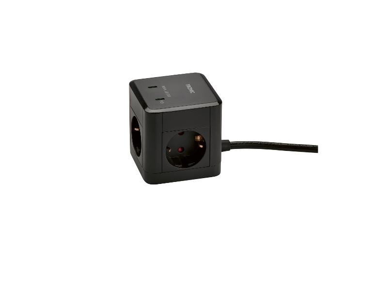 Cube multiprise avec ports USB