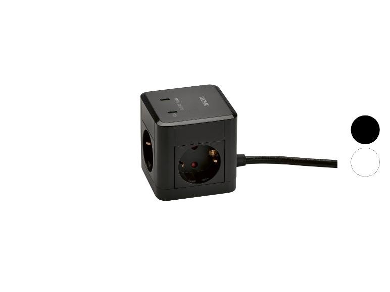 Cube multiprise avec ports USB