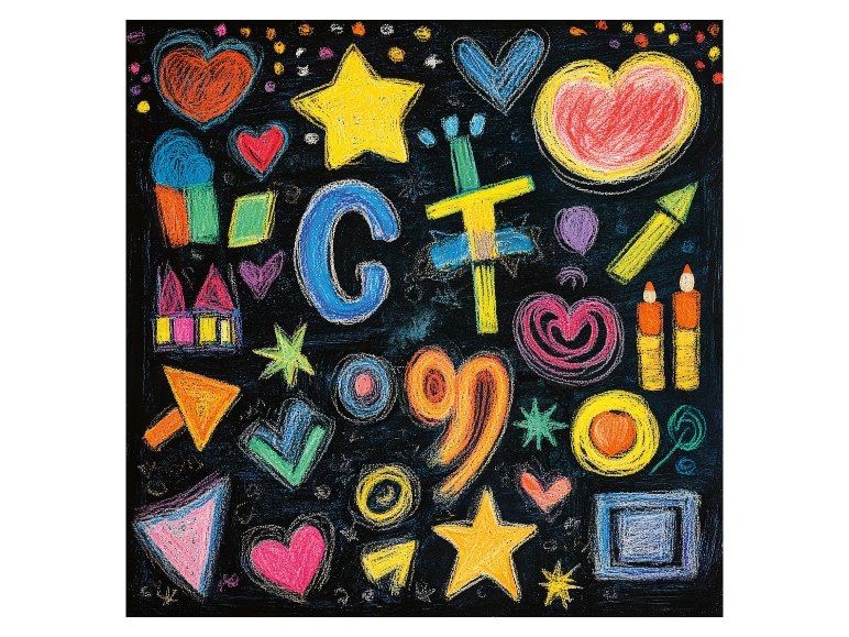 Set de 10 crayons de couleur