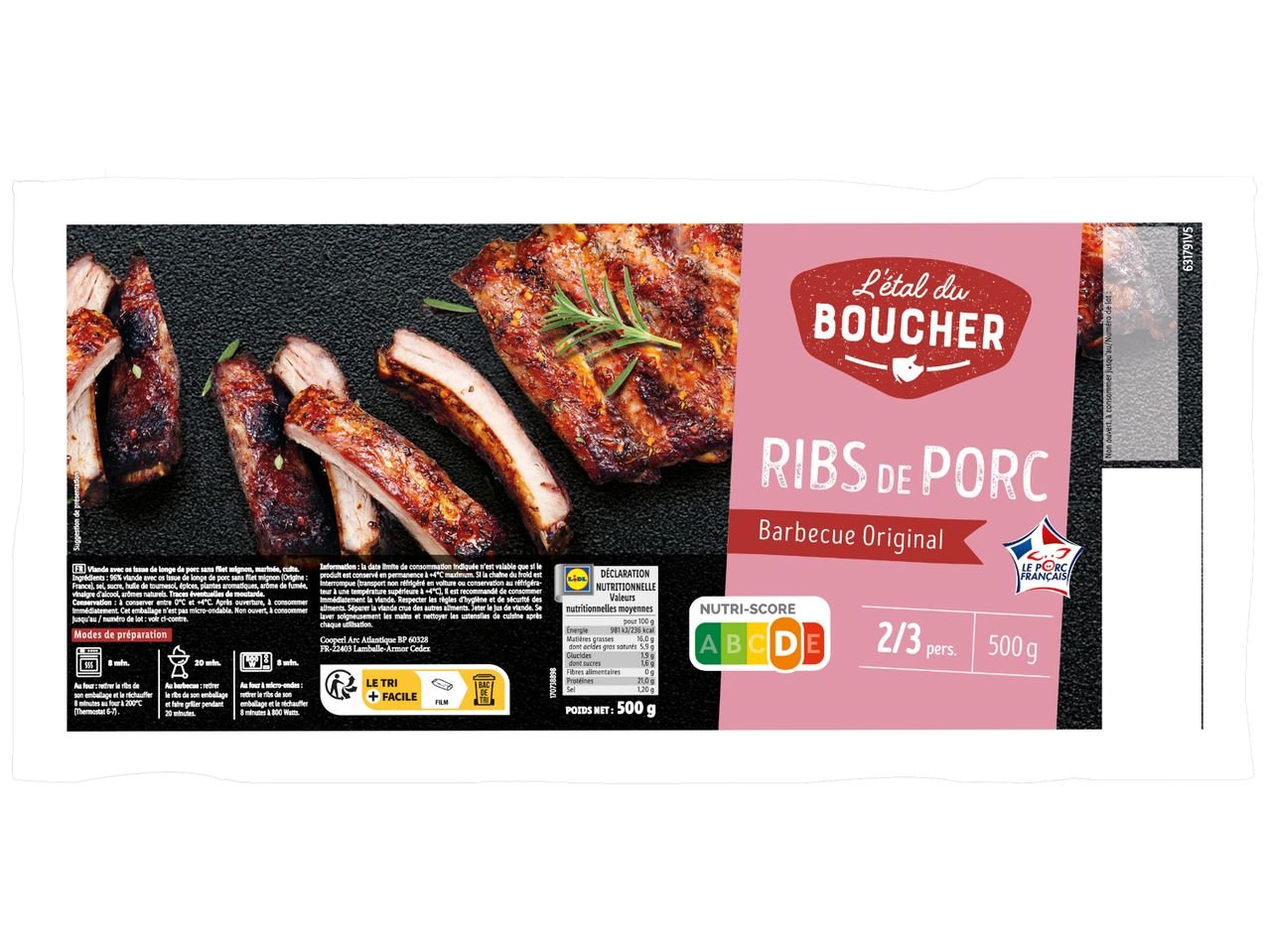 Ribs de porc