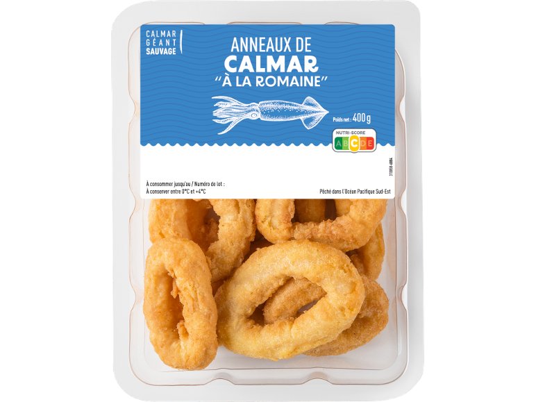 Anneaux de calmar à la romaine
