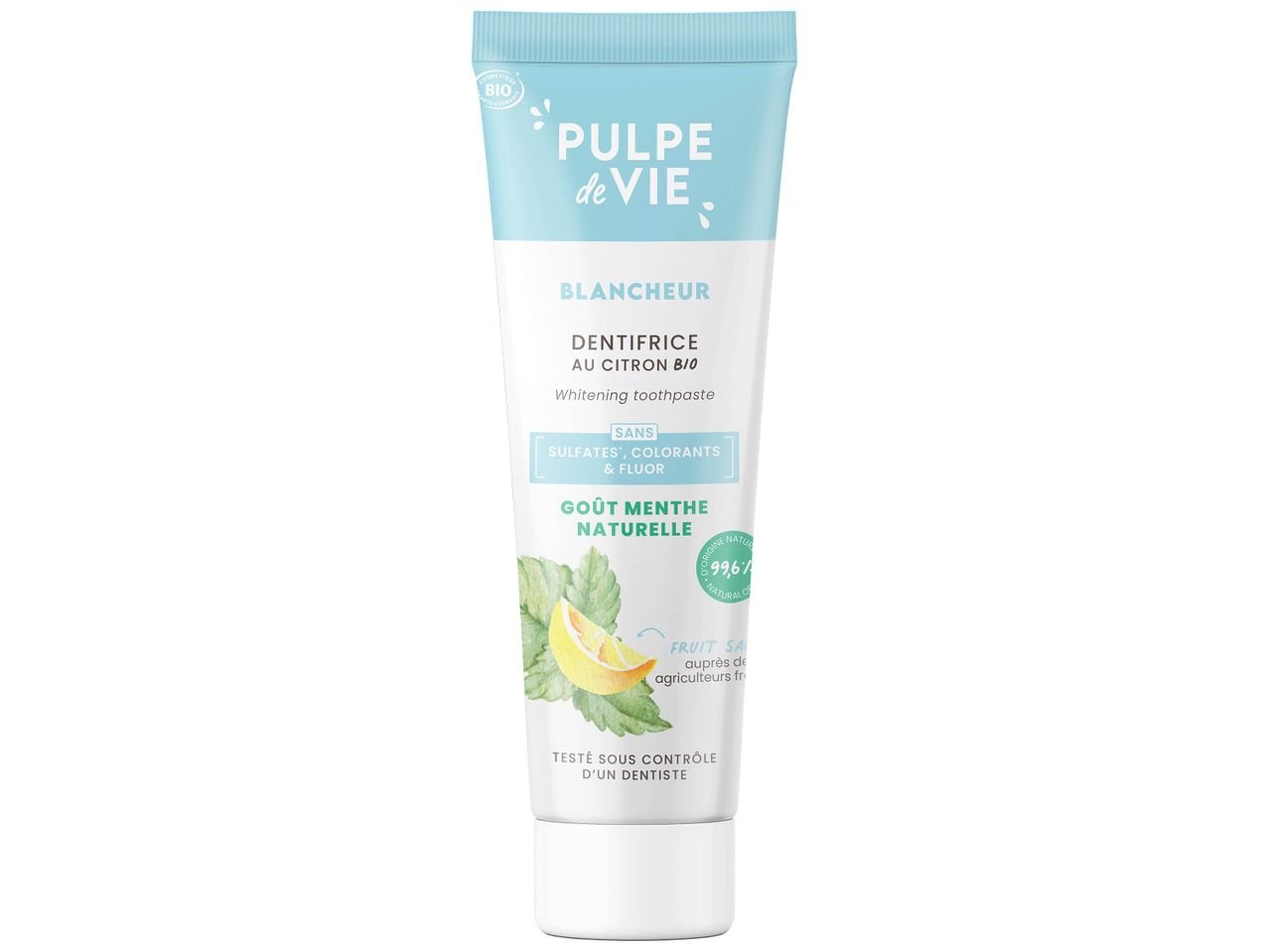 Pulpe de vie dentifrice Bio
