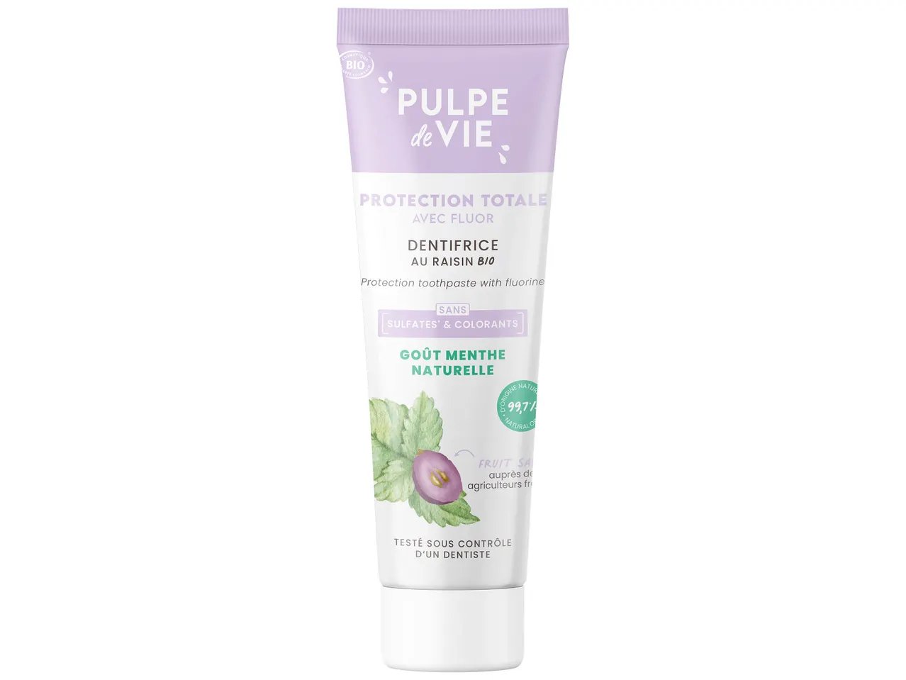Pulpe de vie dentifrice Bio