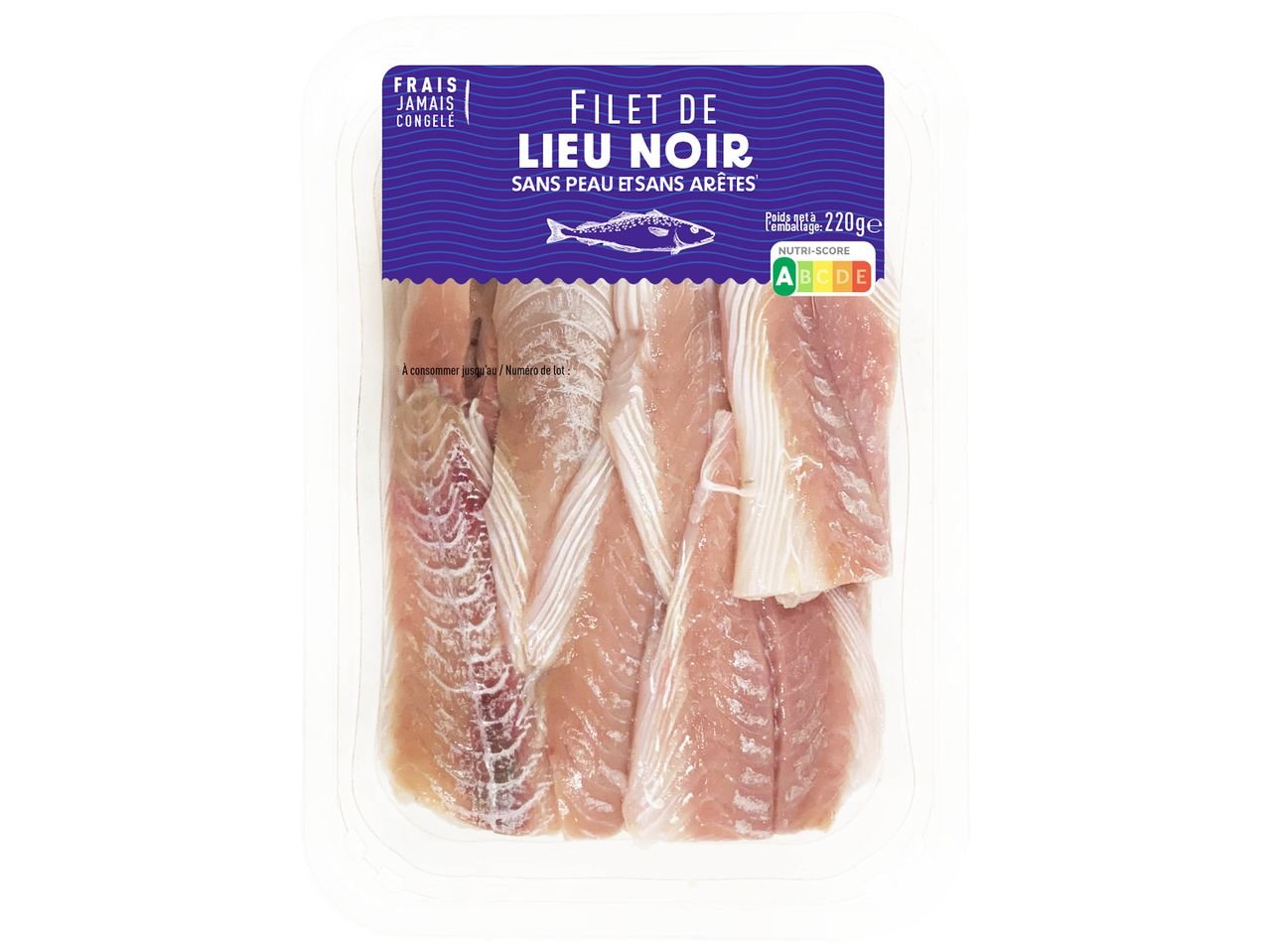 Filet de lieu noir