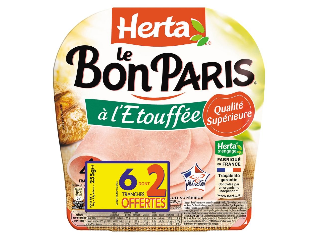 Herta Le Bon Paris à l'étouffée