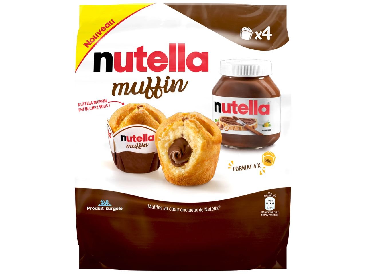 Nutella Muffin Surgelé