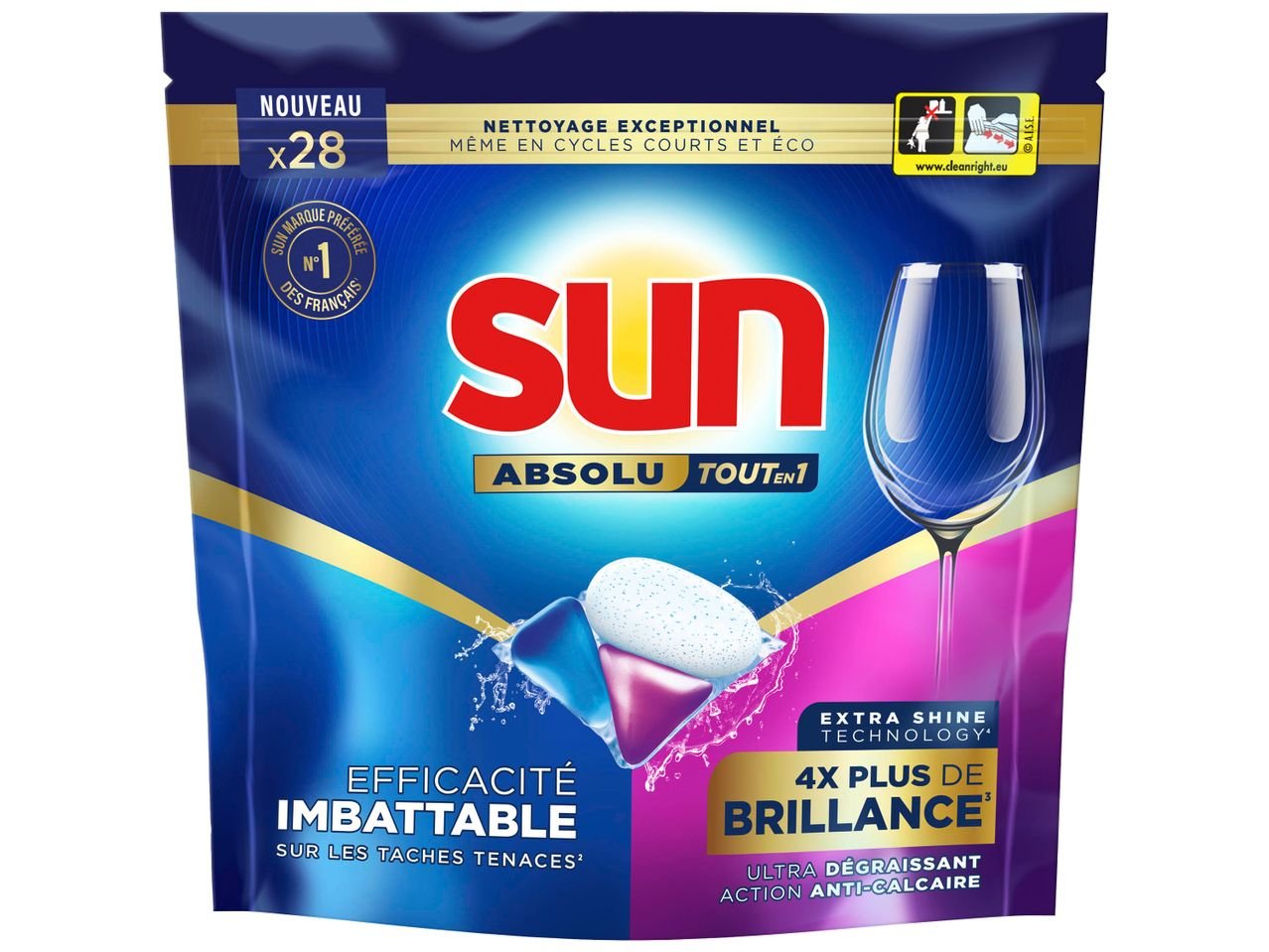 Sun capsules all in absolu