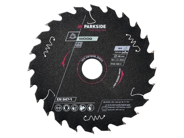 Lame de scie circulaire PPKB 1800 A1, Ø 190 mm
