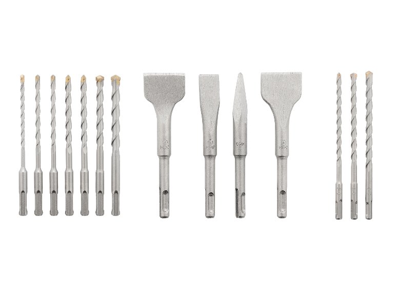 Set de forets ou Burins SDS-Plus