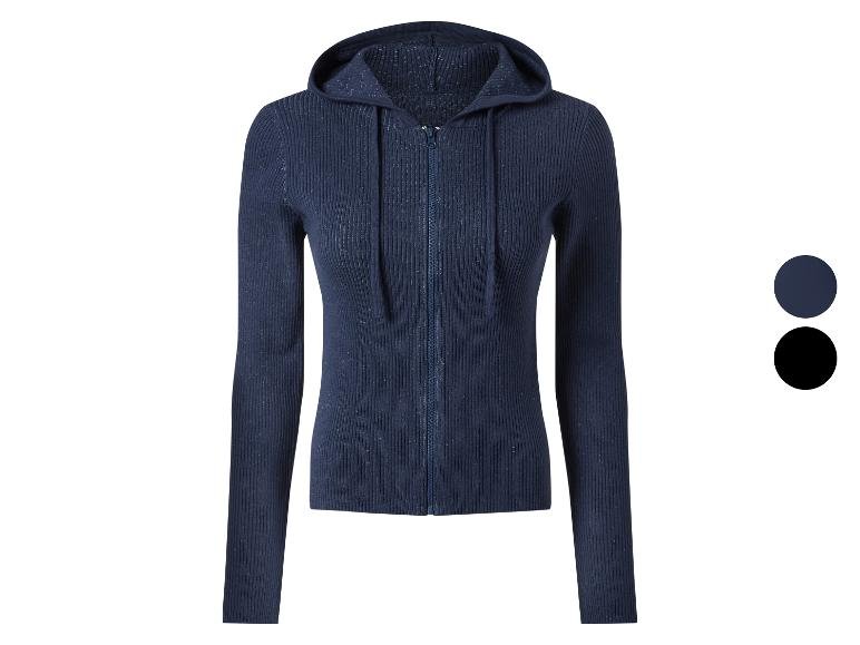 Gilet zippé en maille femme
