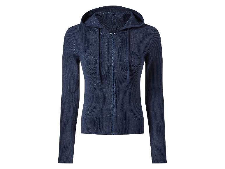 Gilet zippé en maille femme