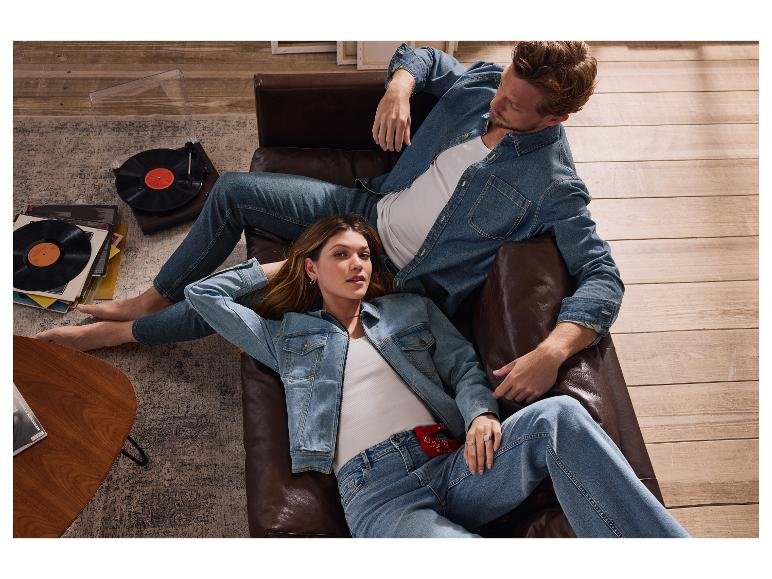Jean large femme