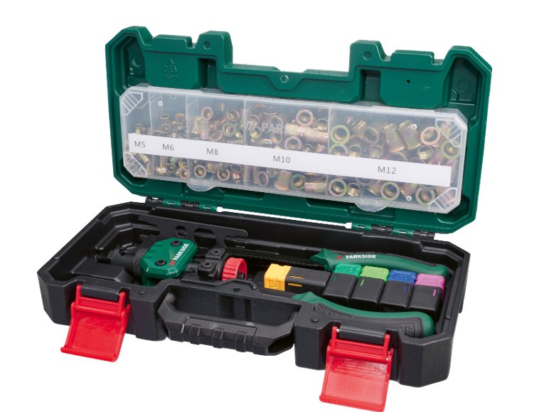 Set pince pour écrous à sertir