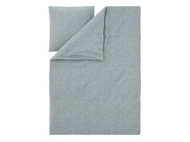 Parure de lit en satin microfibre, 140 x 200 cm