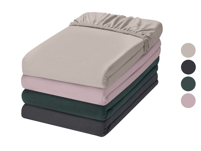 Drap-housse jersey, 180-200 x 200 cm