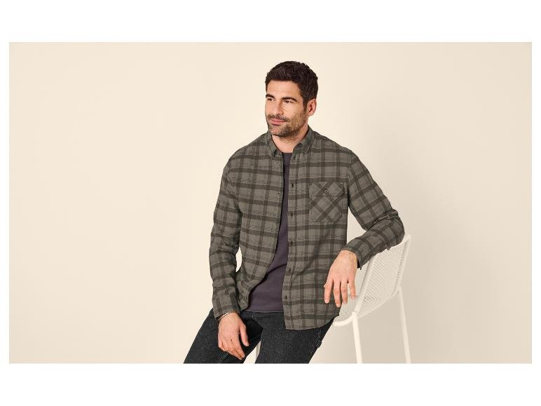 Chemise en flanelle homme