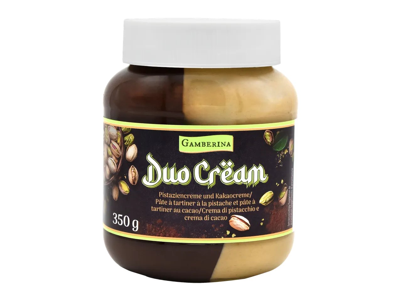 Pâte à tartiner à la pistache et au cacao