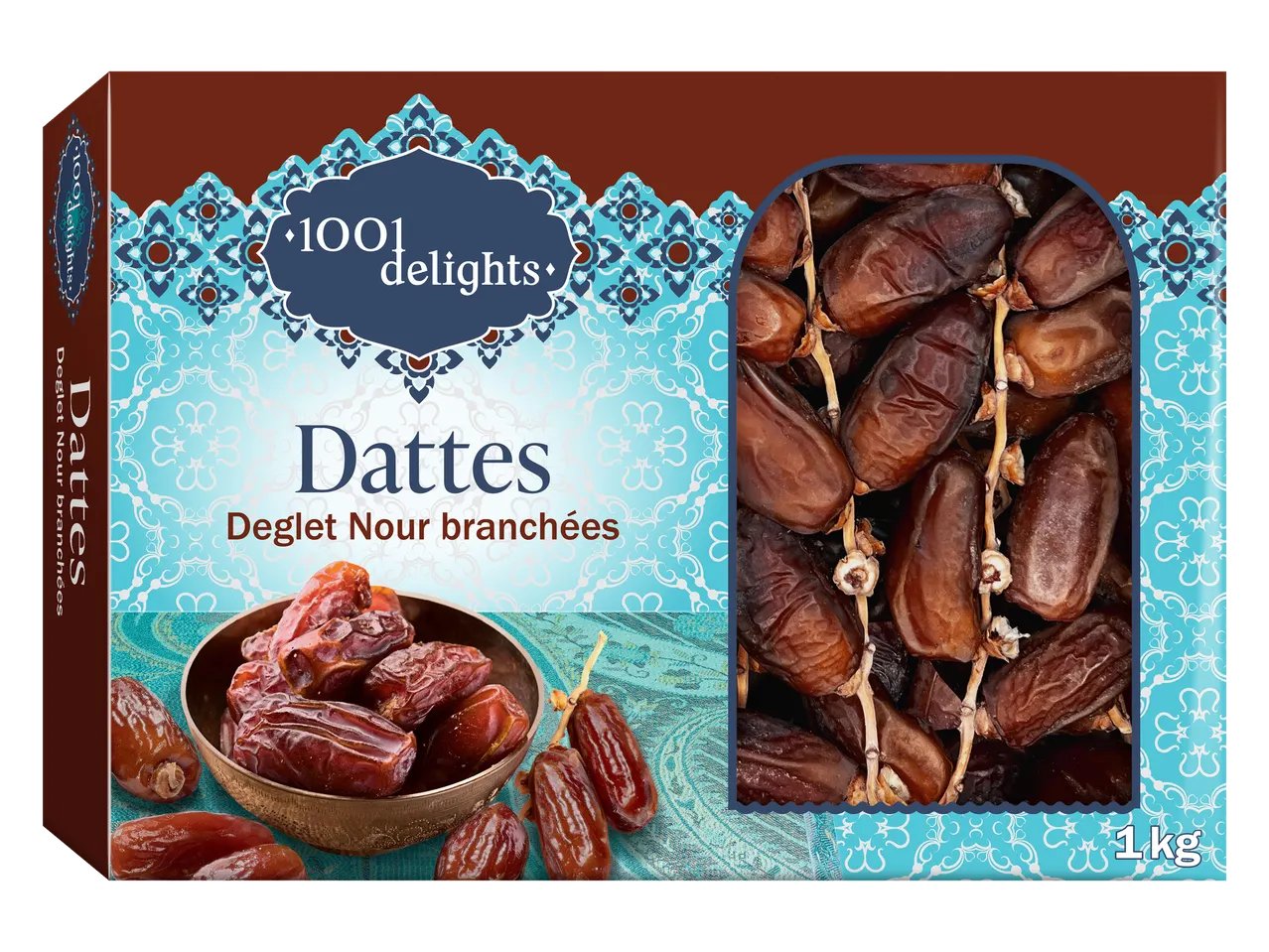 Dattes Deglet Nour branchées