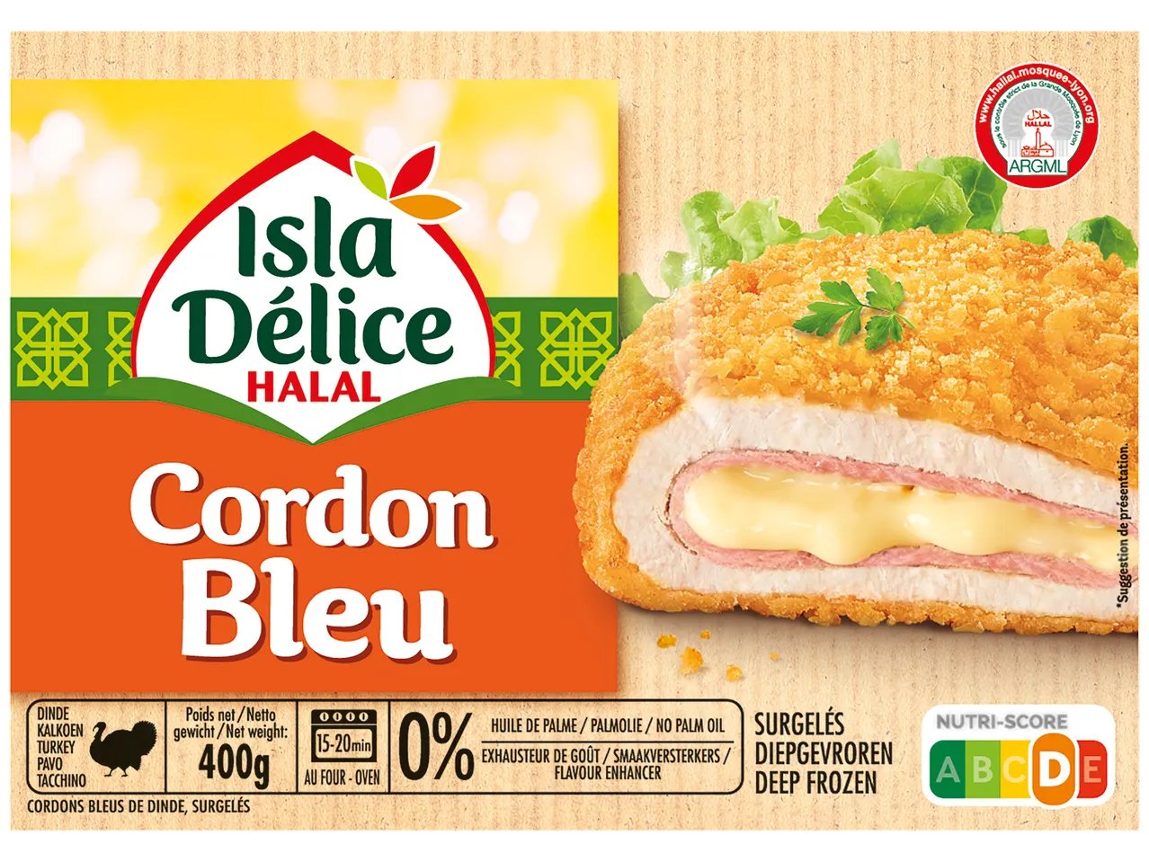 Isla Délice cordon bleu