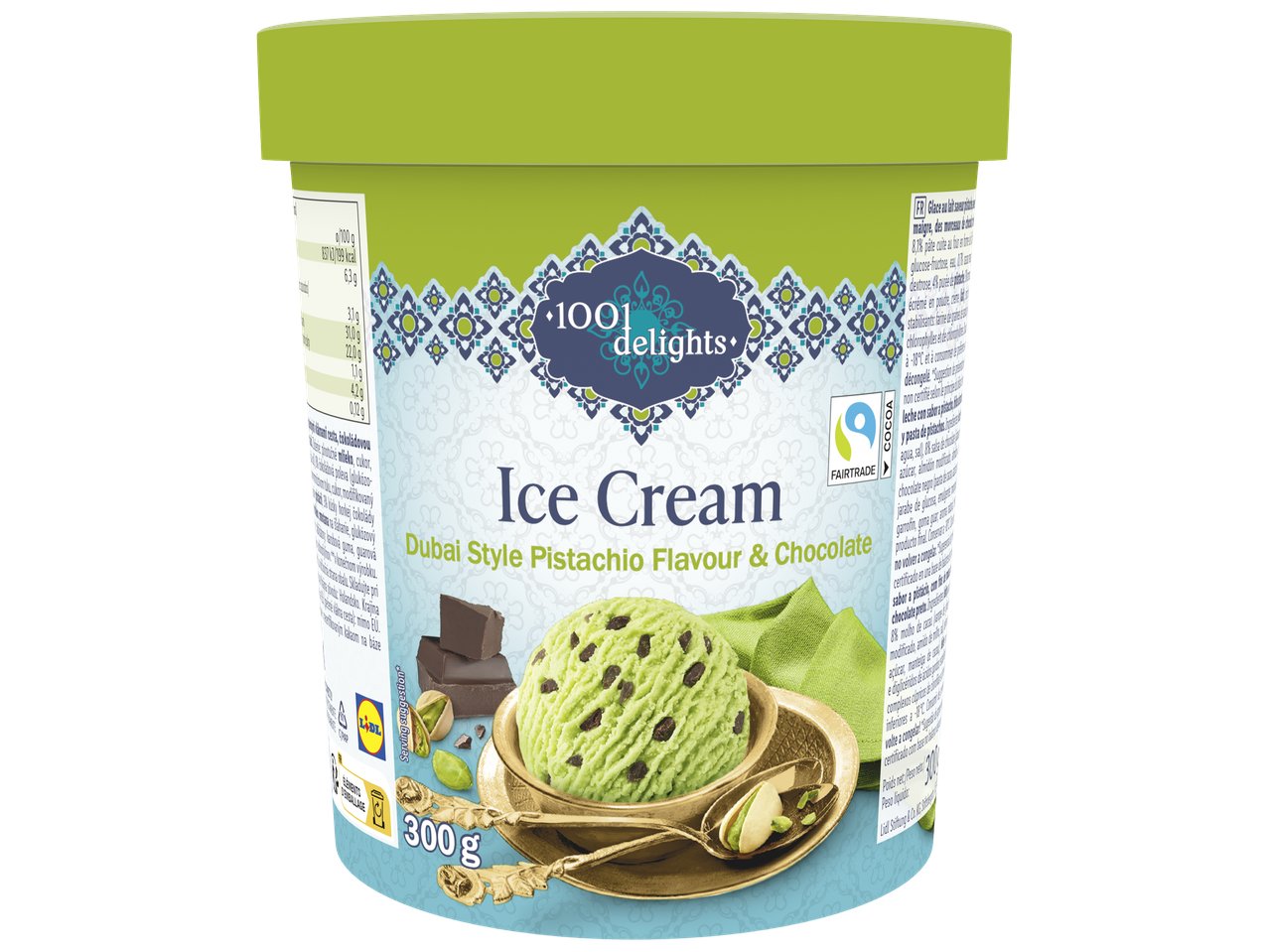 Glace Dubaï Style