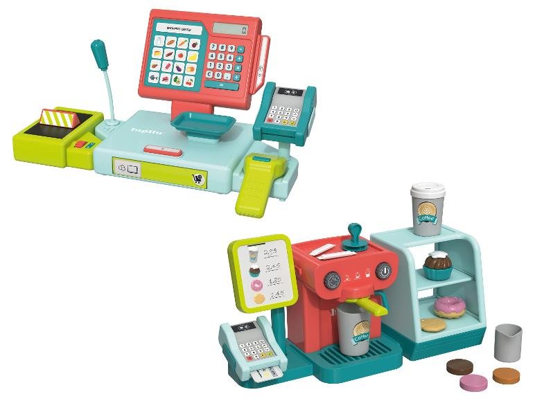 Caisse enregistreuse ou Café-boutique