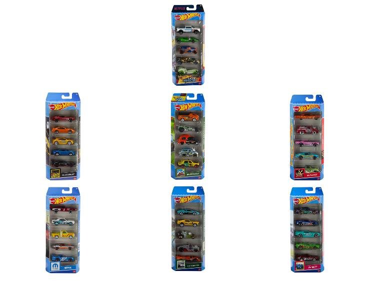 Lot de 5 voitures de course