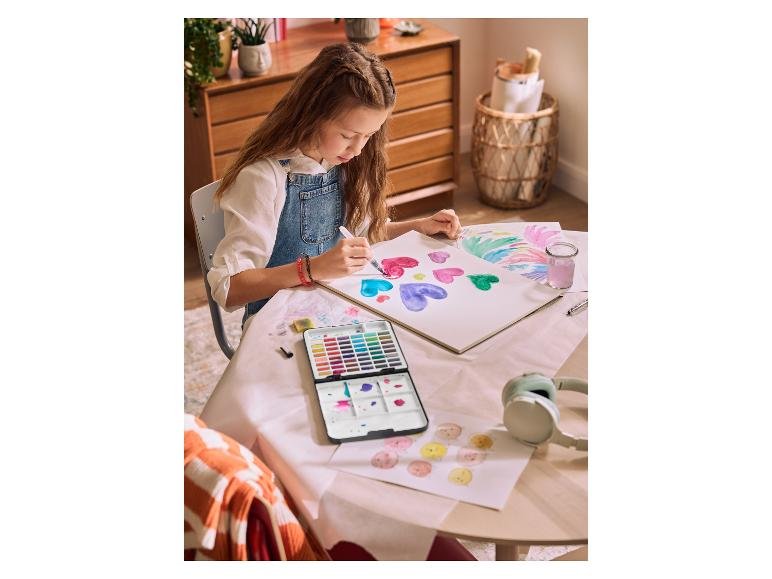 Boîte de peinture aquarelle