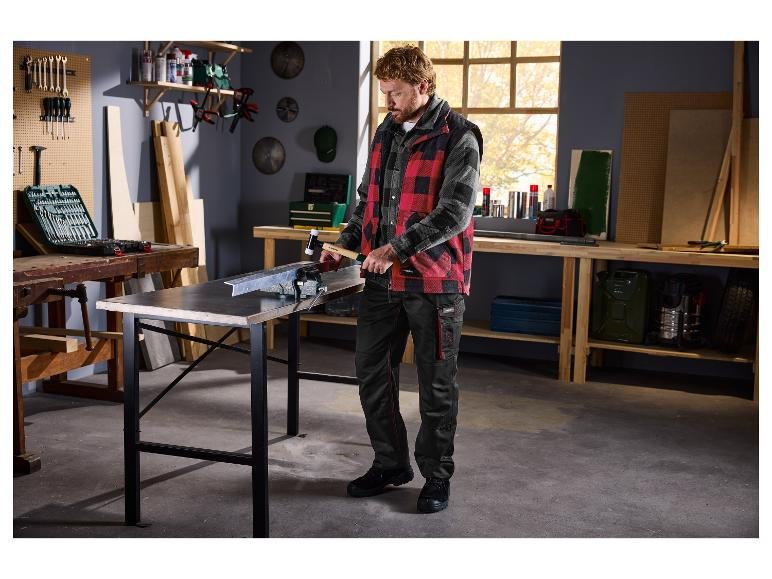 Pantalon de travail doublé homme