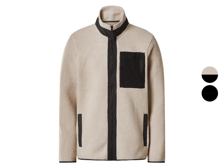 Veste en peluche homme