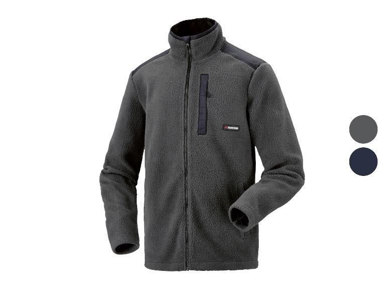 Veste en peluche homme