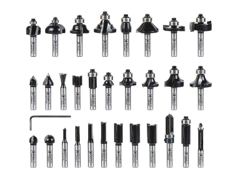 Set d'embouts de fraisage PFB 30 A1, 30 pièces