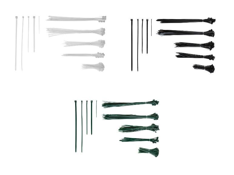Kit de serre-câbles, 251 pièces
