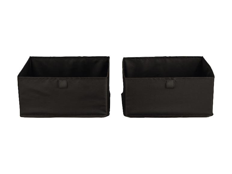 Lot de 2 boîtes de rangement