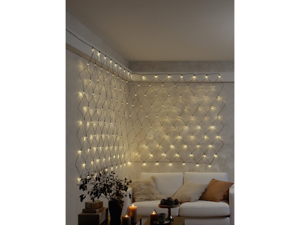 Rideau ou filet lumineux à LED