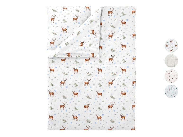 Parure de lit en flanelle, 140 x 200 cm