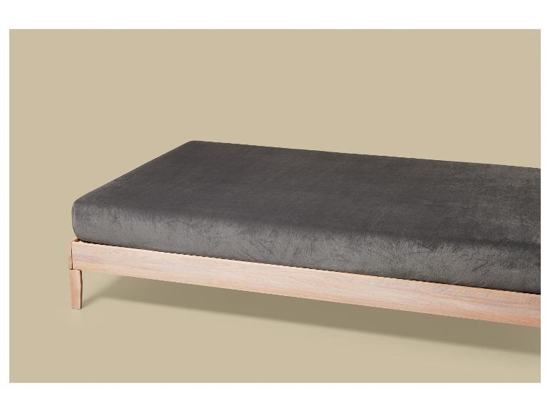 Drap-housse en peluche, 140-160 x 200 cm