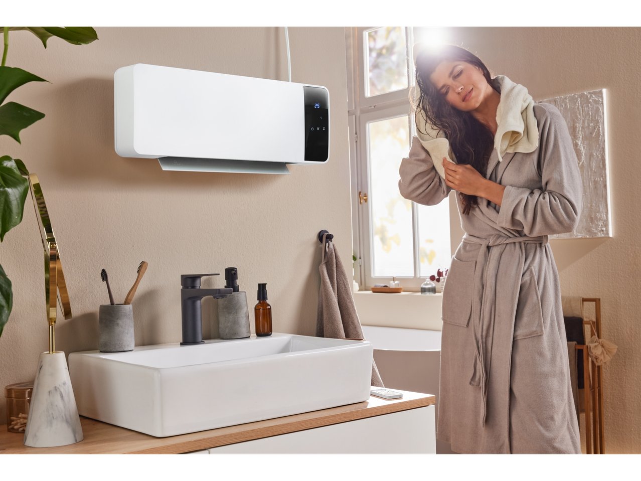 Radiateur soufflant en céramique