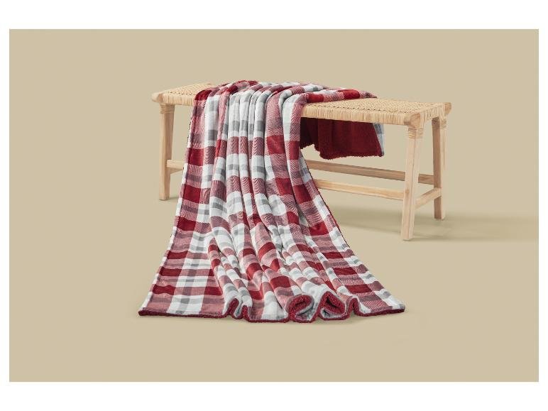 Plaid en microfibre