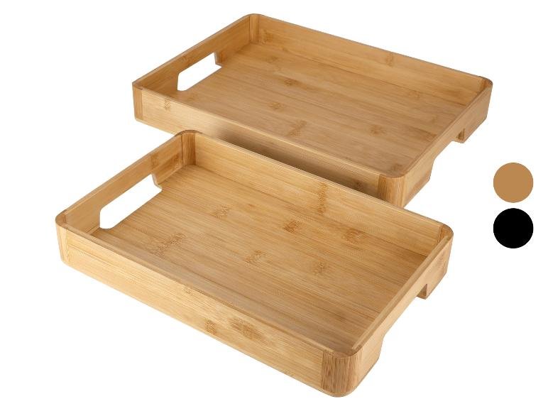 Plateaux en bambou