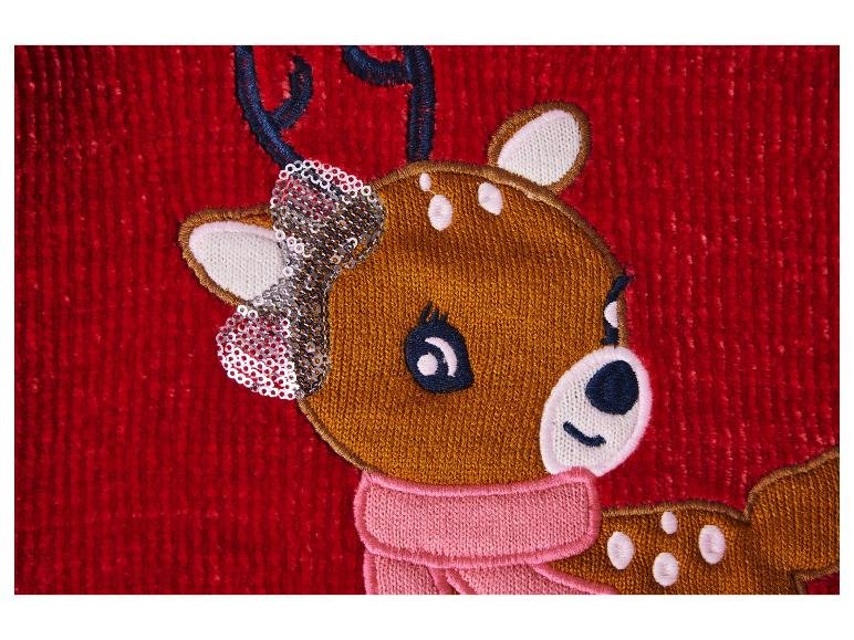 Pull chenille petite fille