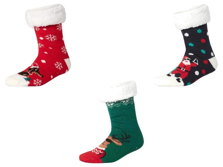 Chaussettes douces de Noël adulte