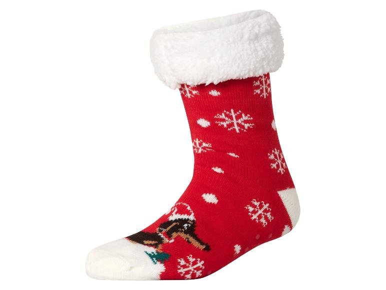 Chaussettes douces de Noël adulte