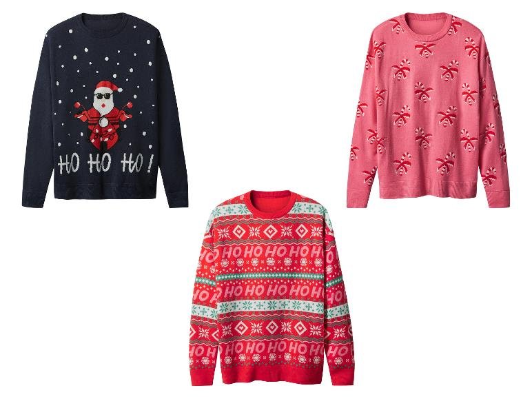 Pull de Noël en maille fine femme