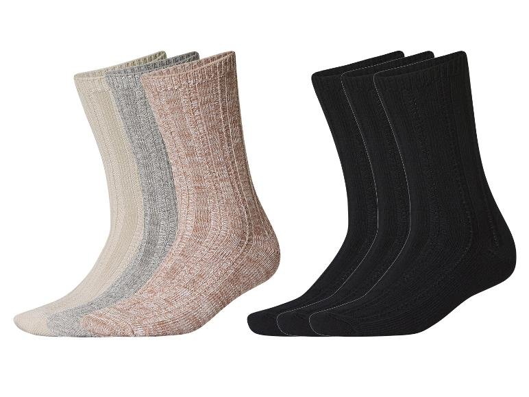 Lot de 3 paires de chaussettes thermiques femme