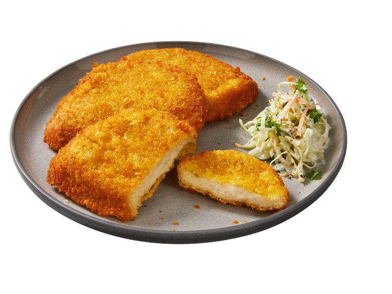 Mini escalopes de poulet panées