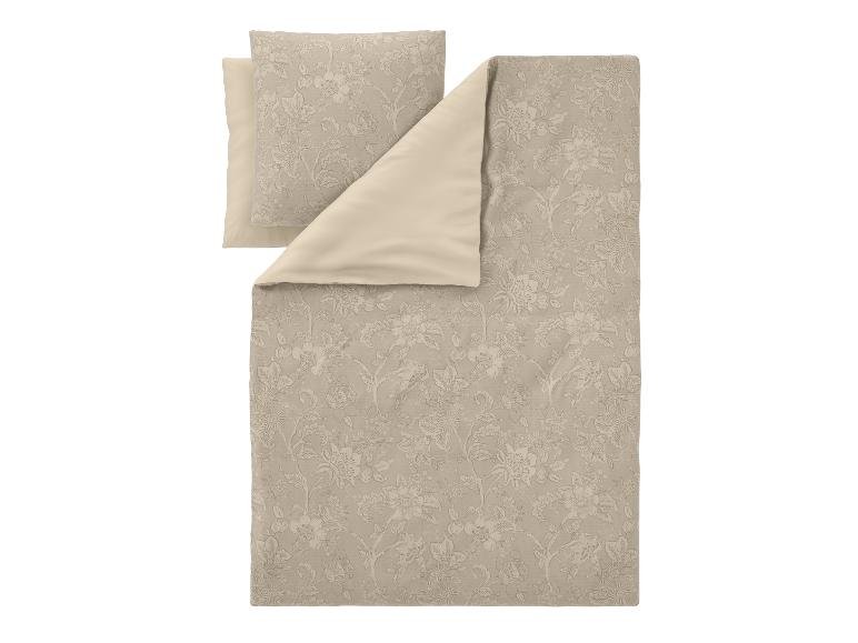 Parure de lit double face en satin, 240 x 220 cm