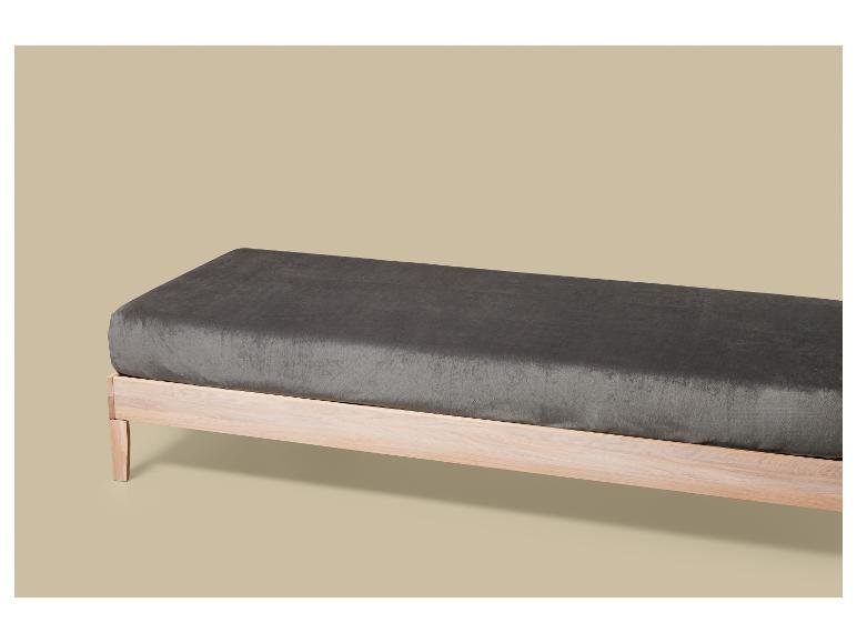 Drap-housse en peluche, 90-100 x 200 cm