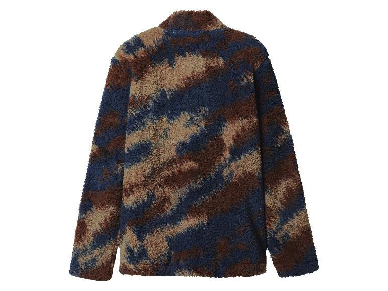 Pull camionneur en polaire peluche homme