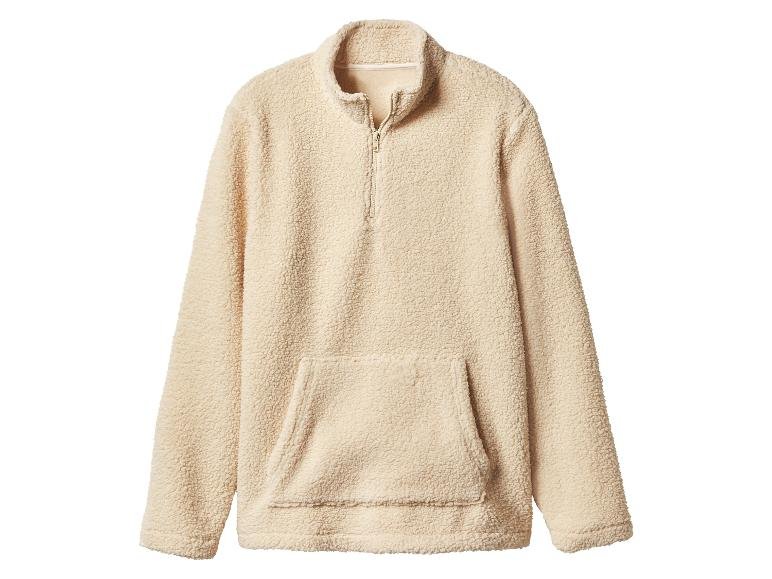 Pull camionneur en polaire peluche homme